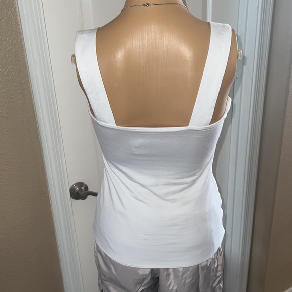 Kasper Women's Cotton Spandex Square Neck Tank Top - Comfortable Basic Tank For Everyday Wear